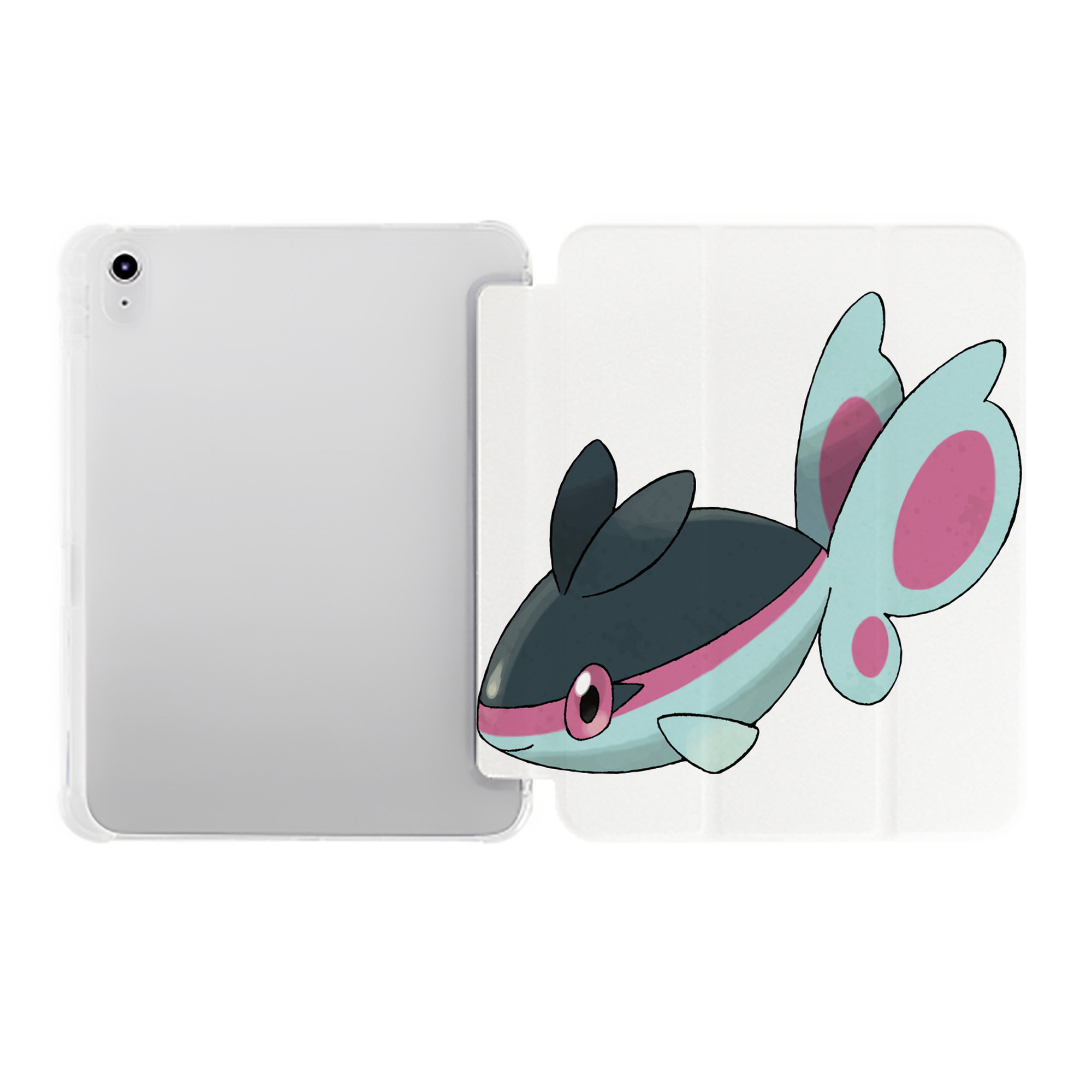 （画像用） ポケットモンスター Pokémon IPad ケース ペン収納付き 三つ折りスタンド PUレザー×シリコン 対応機種9.5/10.5/10.9インチ